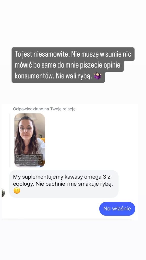 eqology omega-3 calareszta Dagmara Hicks opinie