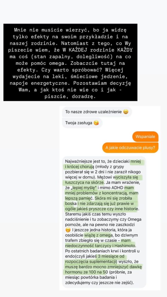 eqology omega-3 calareszta Dagmara Hicks opinie