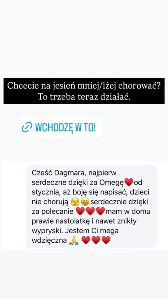 eqology omega-3 calareszta Dagmara Hicks opinie
